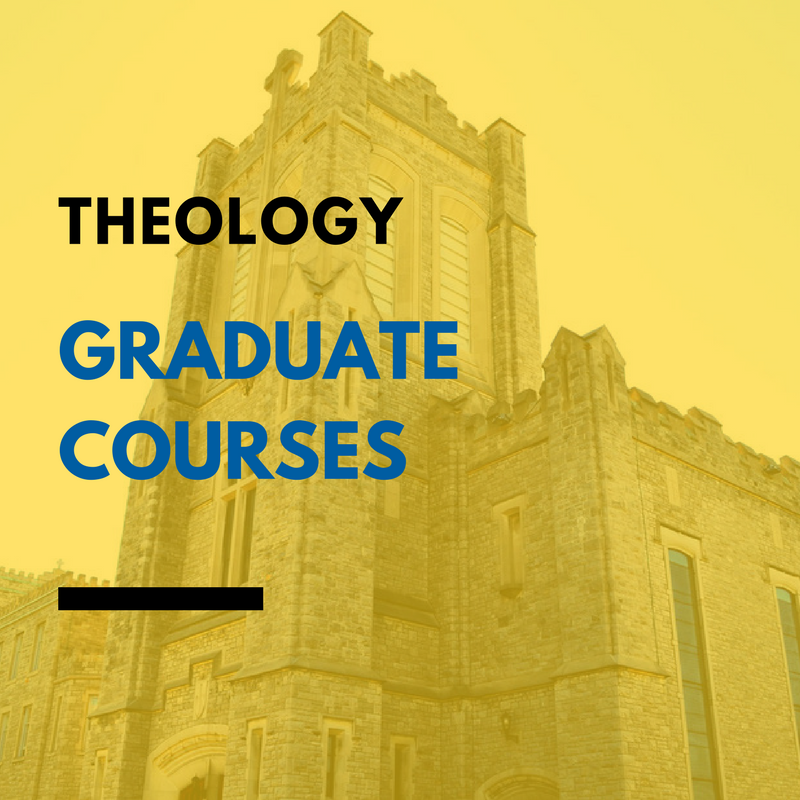 Graduate Theology: General Brochure